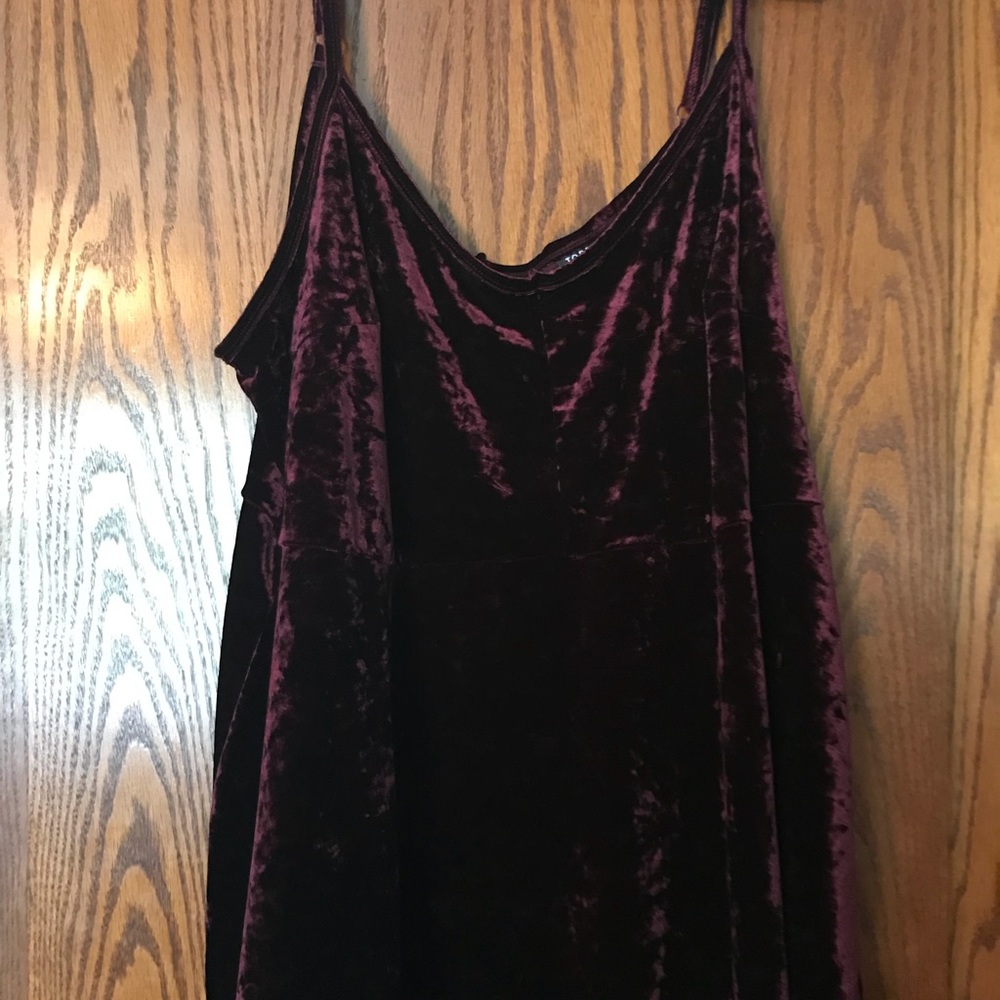 Torrid velvet burgundy camisole